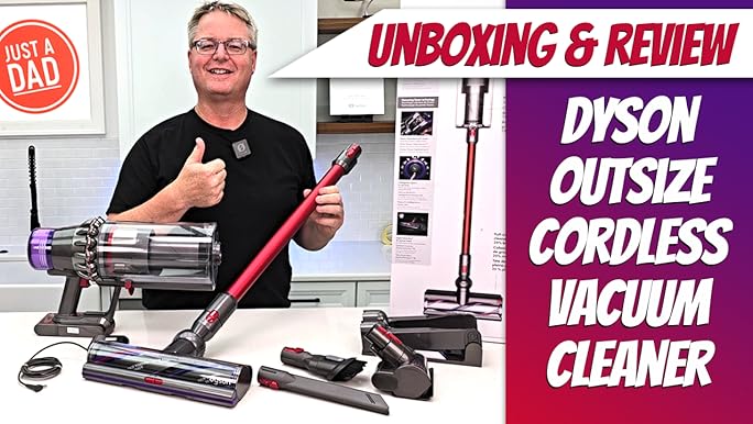 Amazon.com - Dyson Outsize Cordless Vacuum Cleaner, Nickel